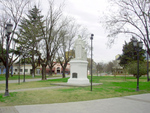 Vista de la Plaza Dr. Eduardo Costa