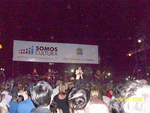 24/01/2010: La Noche de Juan Ram�n en la Rocca Peatonal. (fotos desde el p�blico por Valentina Tabares)
