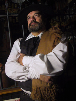 El Gaucho Fern�ndez personificando a Juan Moreira